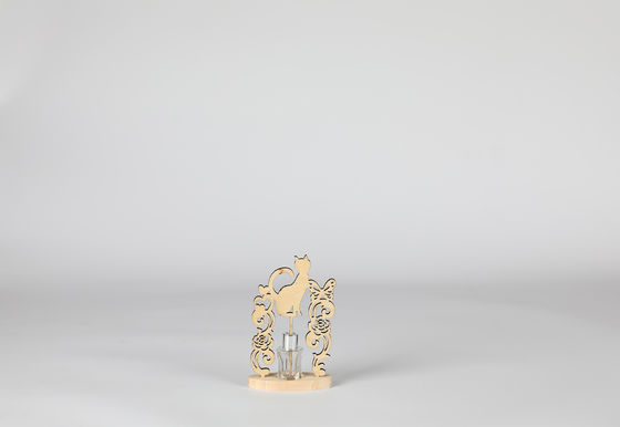 Διασκορπιστής καλάμων μυρωδιών αέρα Woodcarving, σύνολο δώρων διασκορπιστών καλάμων 0.16kg